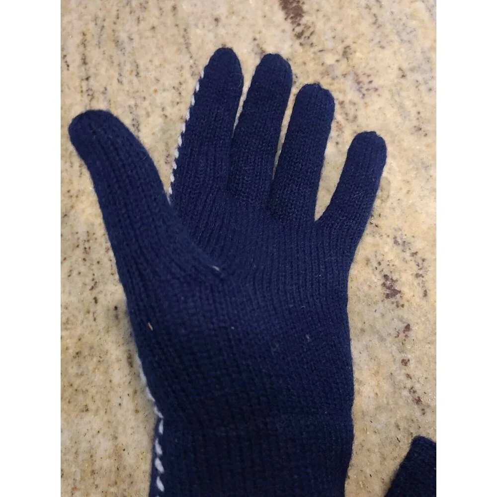 New! Vintage One Size Stretch Blue Knit 8.5